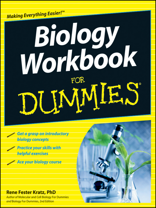 Title details for Biology Workbook For Dummies by Rene Fester Kratz - Available